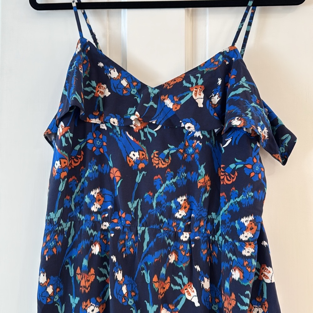 Tibi Blue Ruffled Sundress - Picture 7 of 16